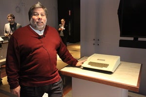 Steve Wozniak and Apple II