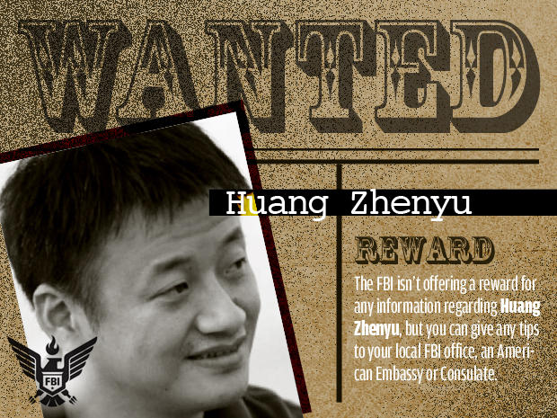 FBI's Most Wanted Cybercriminals:  huang zhenyu
