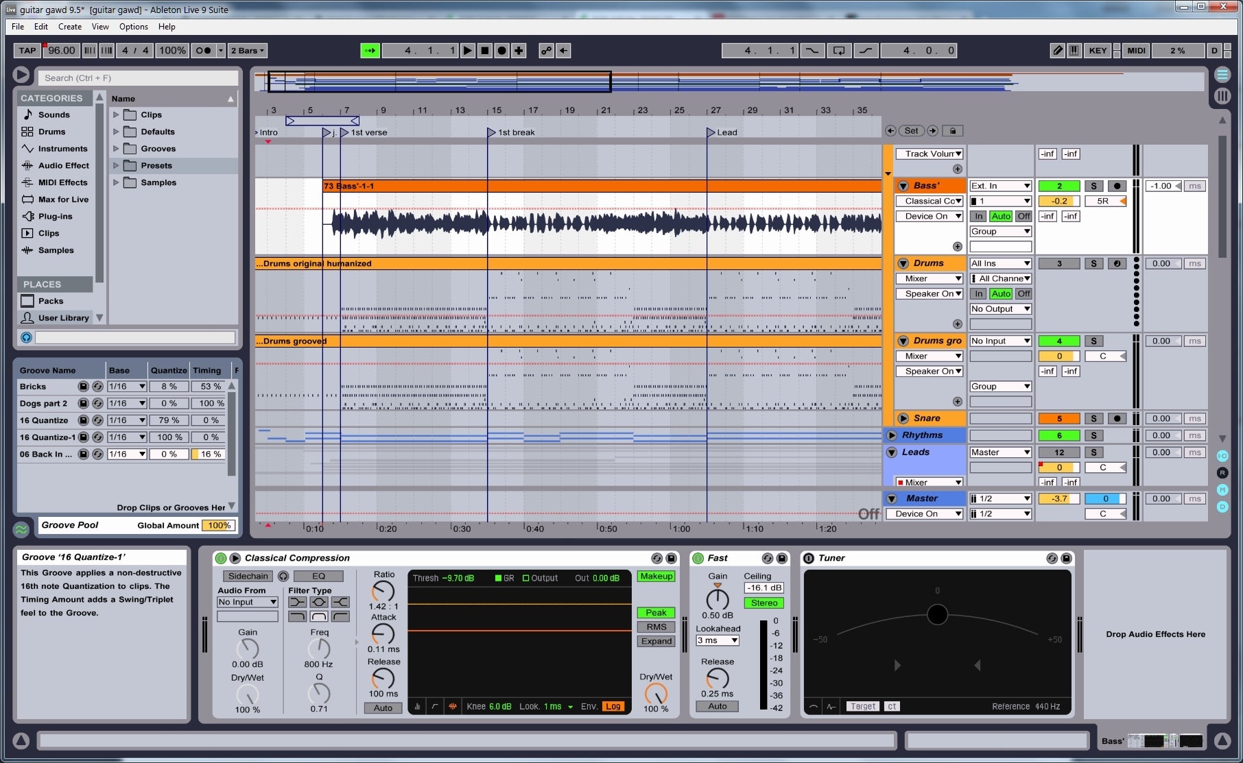 ableton live demonstration