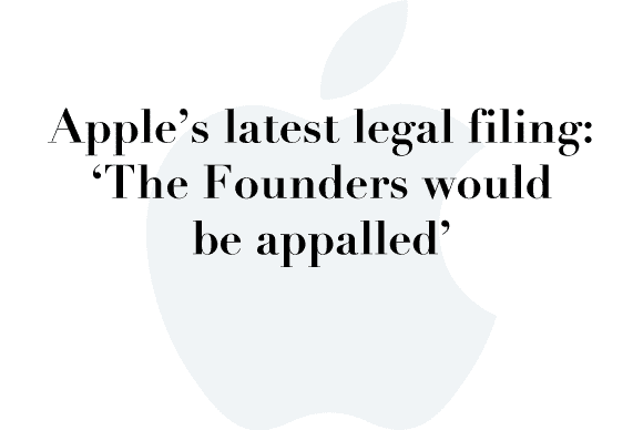 apple legal filing