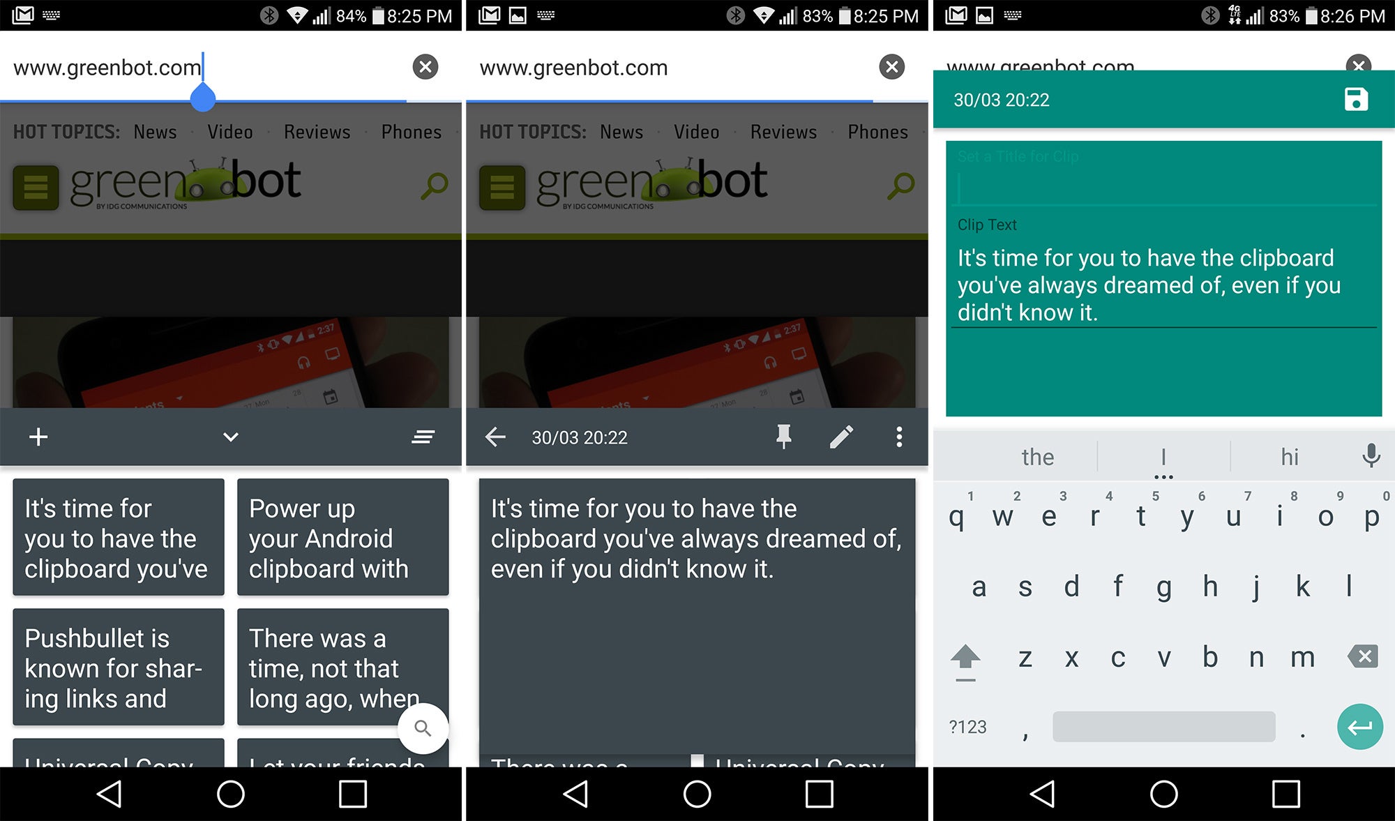 The best Android clipboard apps | Greenbot