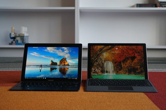 Galaxy TabPro S and Surface Pro 4