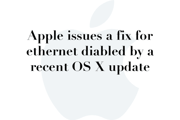 ethernet osx fix