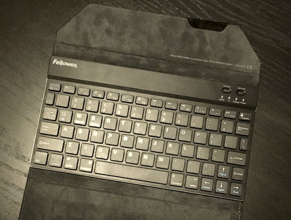 fellowes bluetooth keyboard open