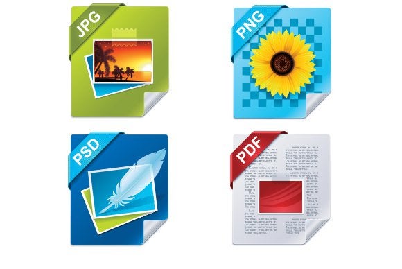 file formats for pictures