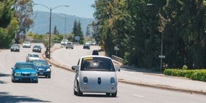 google self driving car prototype