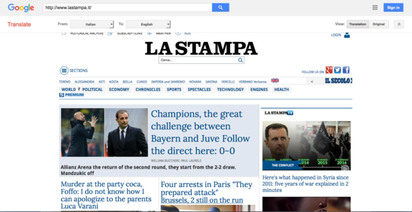 google translator for firefox