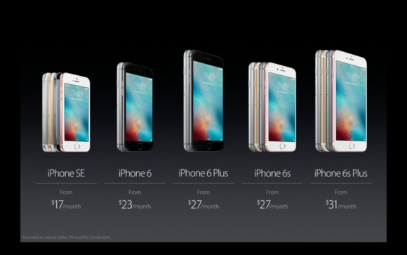 iphone lineup 2016