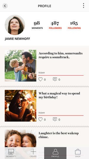kodak moments kmapp presskit screens profile