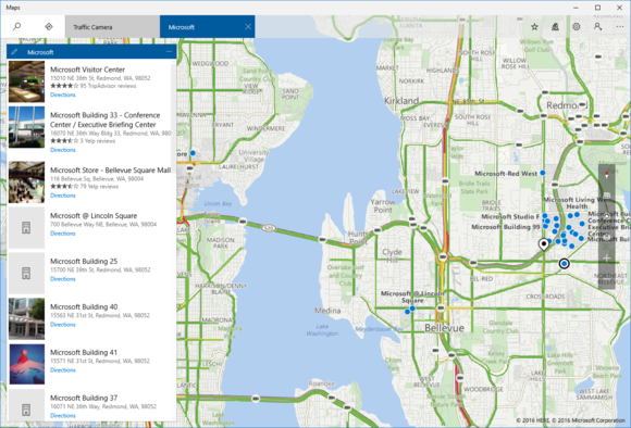 microsoft maps new look