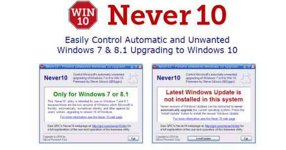 remove get windows 10 nag