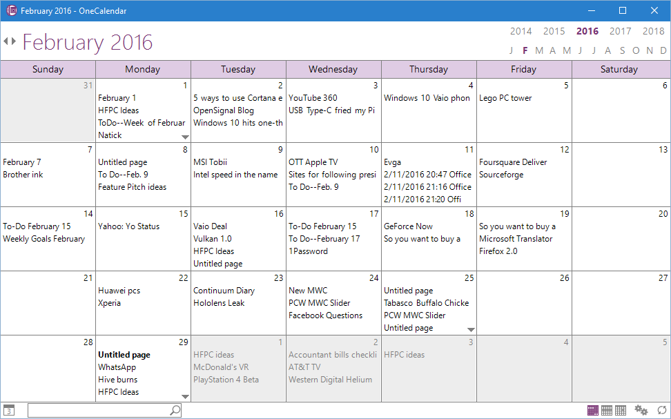 create to do list onenote