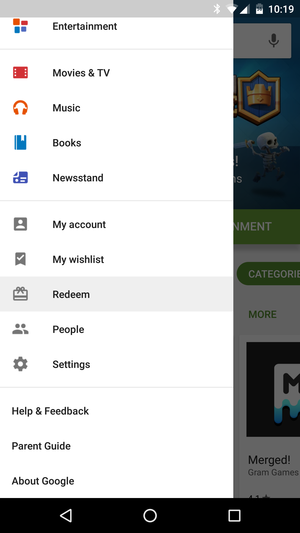 How To Redeem A Google Play Store Promo Code Greenbot - roblox redeem code promotions