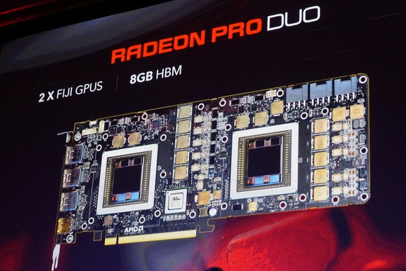 AMD's $1,500 dual-GPU Radeon Pro Duo graphics card is built for