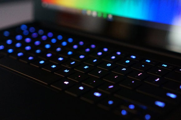 Razer Blade Stealth Ultrabook Keyboard View