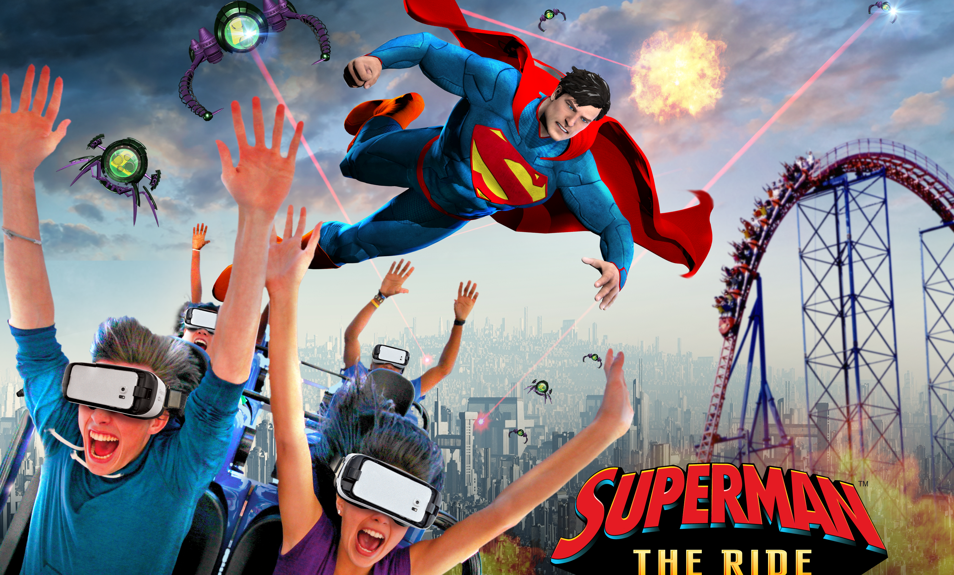 On VR Coaster At Six Flags, The Ride Is Just Half The Thrill : All Tech  Considered : NPR
