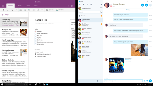 uwp snap