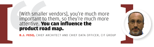 BJ Fesq, chief architect and chief data officer, CIT Group [quote/2015]