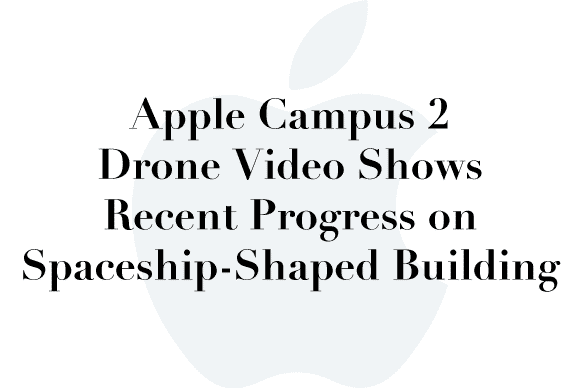 apple campus 2 drone video