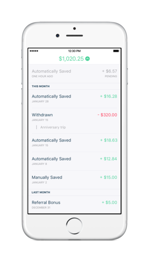 digit ios dashboard