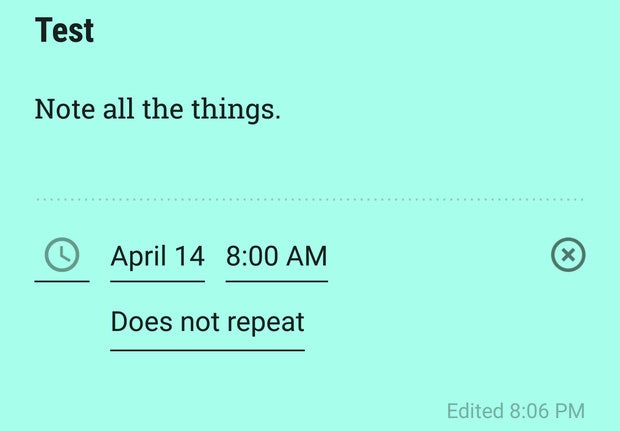 google keep tips reminders