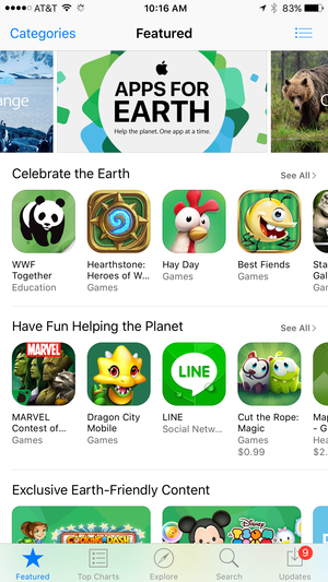 green app store
