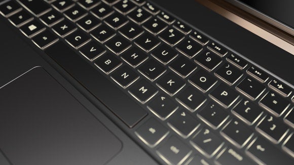 hp spectre 13.3 keyboard detail