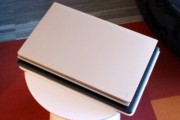 LG Gram 15 Stacked on Top of Rival 15-inch Laptops
