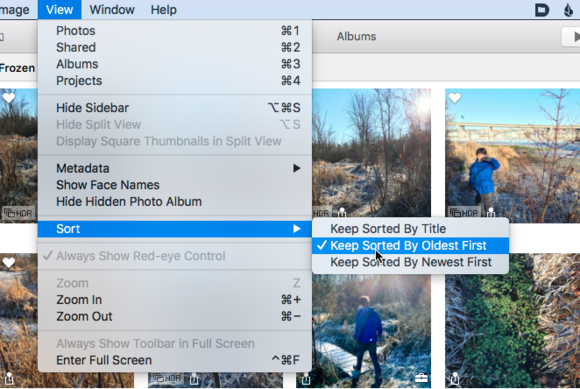 mac911 keep sorted photos osx