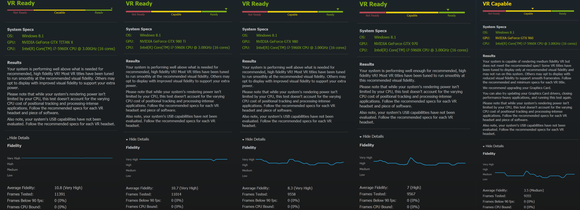 nvidia steamvr performance results