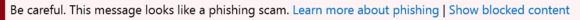 outlook suspicious