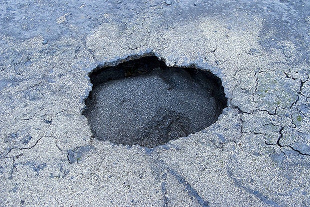 pothole