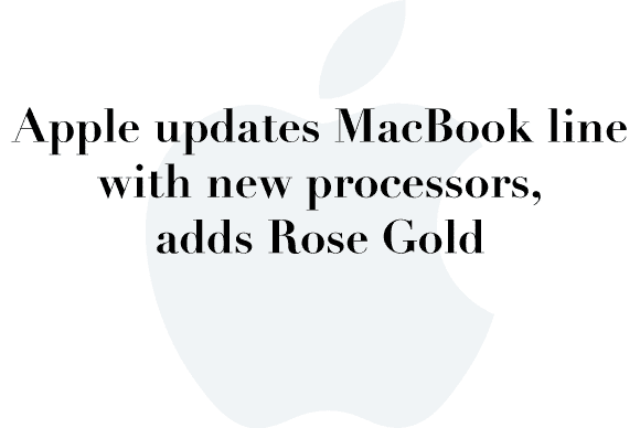 rose gold macbook