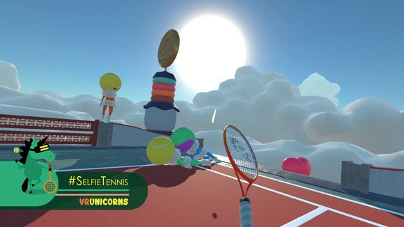 #SelfieTennis