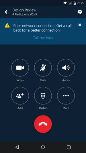 skype cellular call back