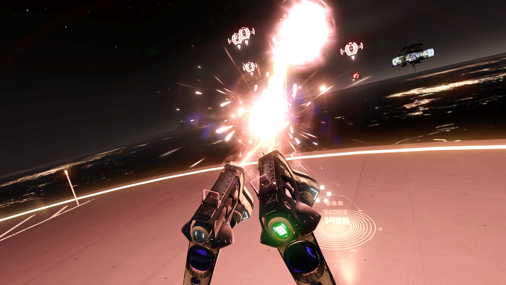 steam vr space games