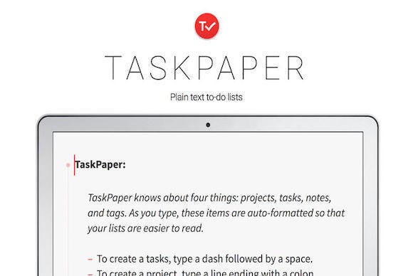 taskpaper default tagss