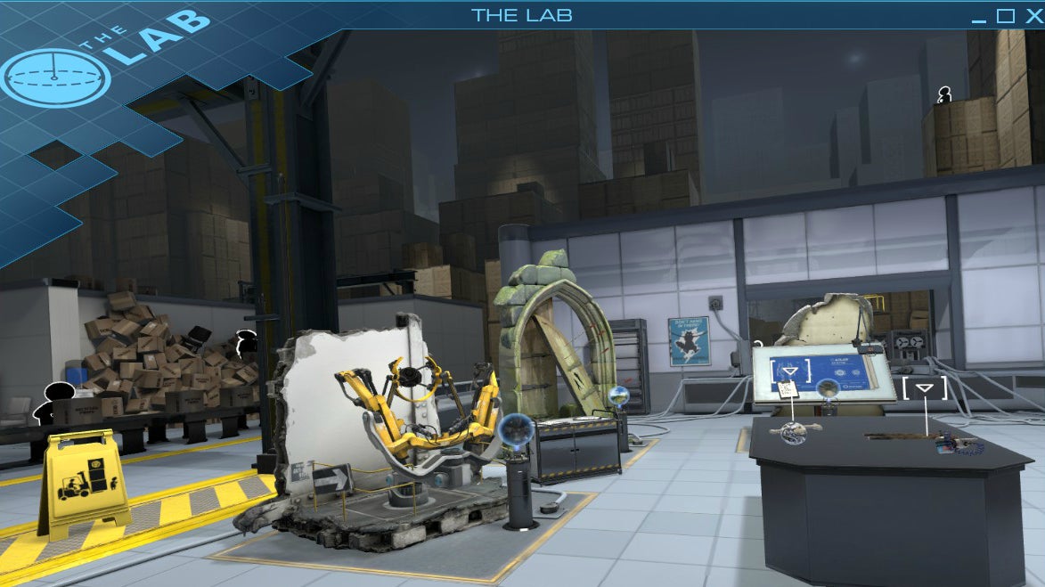 steamvr the lab