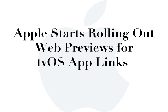 tvos web previews