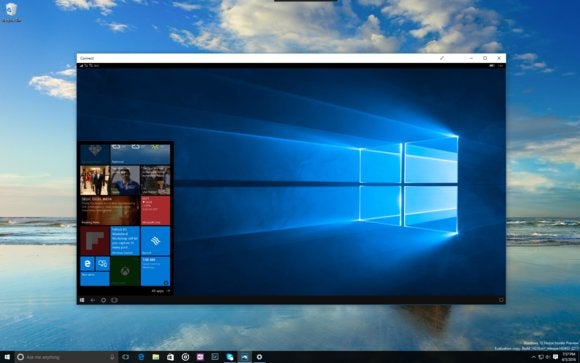 windows 10 anniversary update connect app