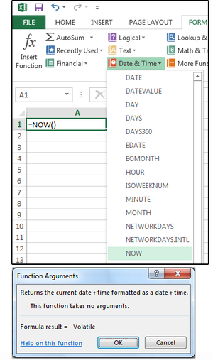 06 the now function provides todays date