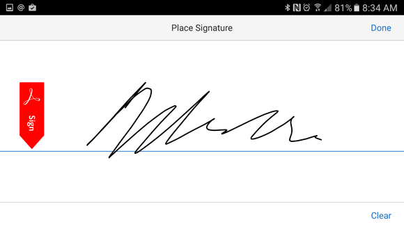 adobe setup digital signature