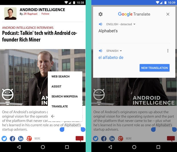 Android 6,0 Custom Text Selection