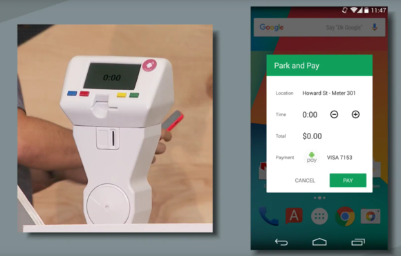 android instant apps parking app