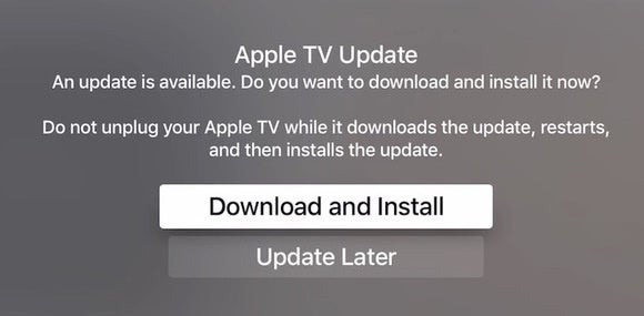 appletv software update