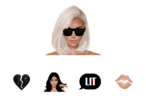 celebrity app for ios kimoji kim kardashian