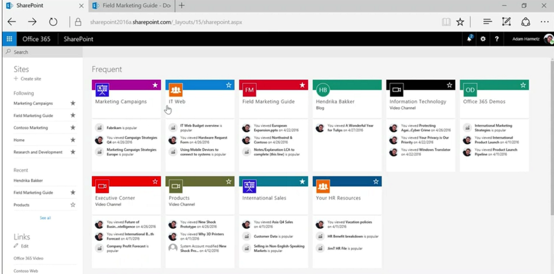 Microsoft Sharepoint Comparison Chart