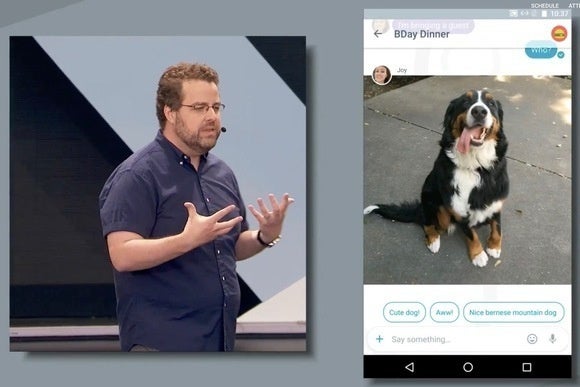 google allo smart replies