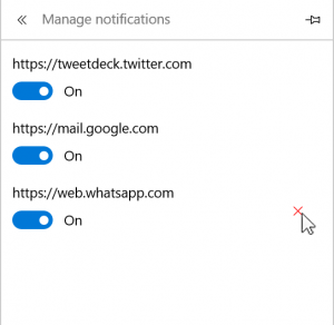 microsoft edge manage notifications