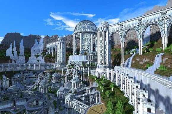 minecraft elven city